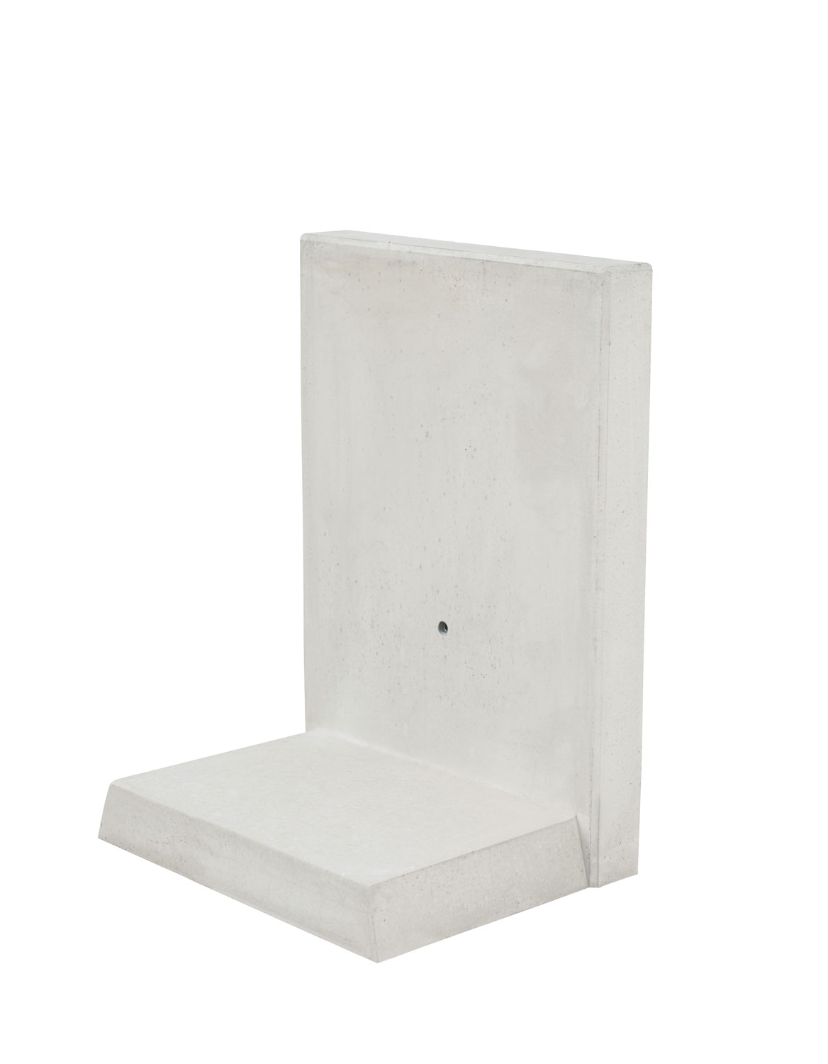 L-STEINE BEW. 12 cm 50 cm Bl. – L-STEIN BEWEHRT GRAU 105/50/60/12 CM – GRAU – 105 x 50 x 60 x 12 cm – Sichtbeton – Hauptansicht